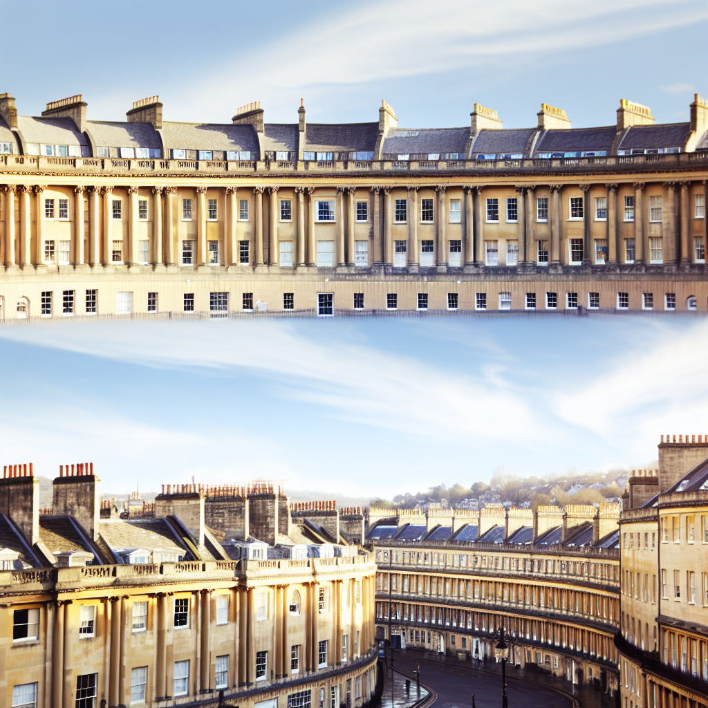Bath Royal Crescent location