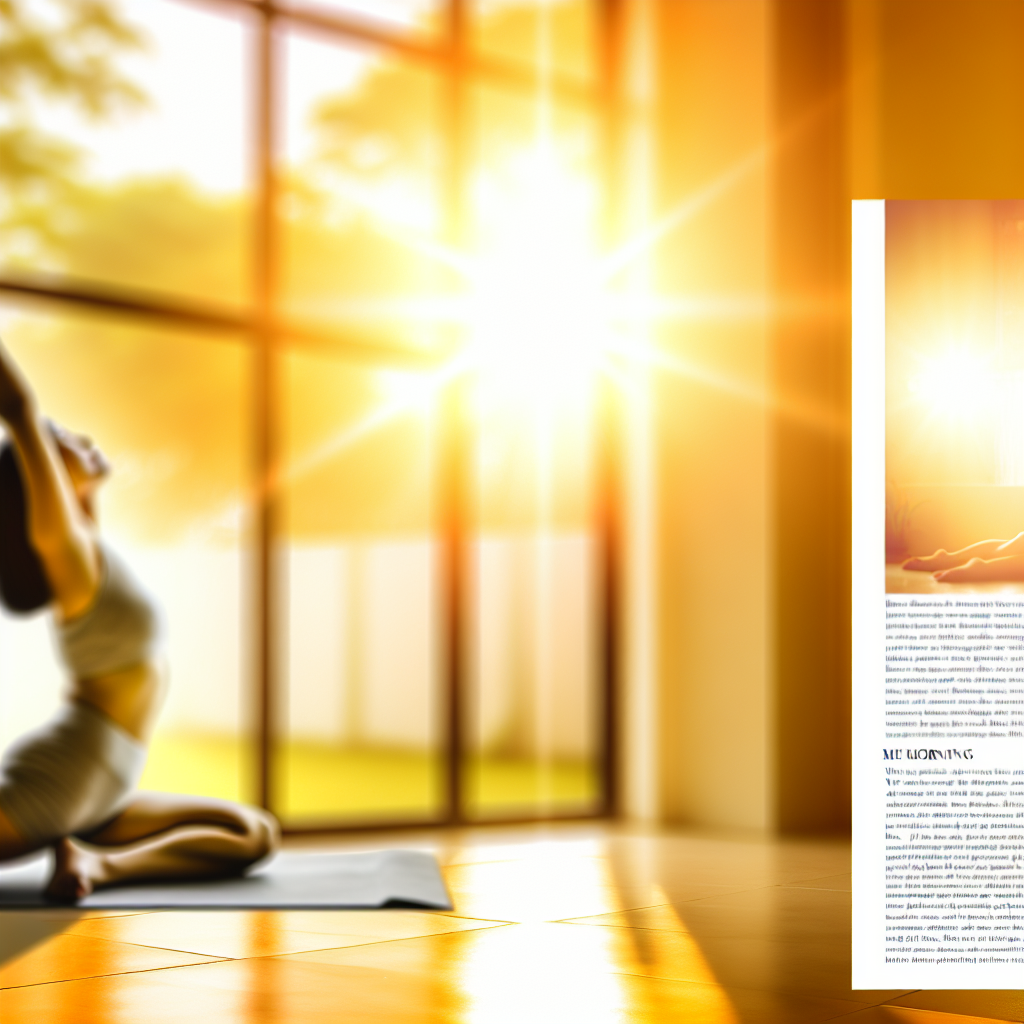 Morning yoga routine